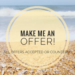 MAKE ME AN OFFER ☺️ I WILL NEGOTIATE